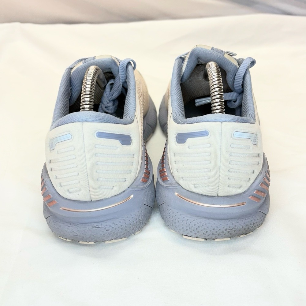 Brooks Adrenaline GTS 22 Shoes Women's Beige Blue Running Sneakers Size 9 - Picture 4 of 16